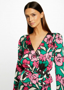 Blouse imprimé floral femme