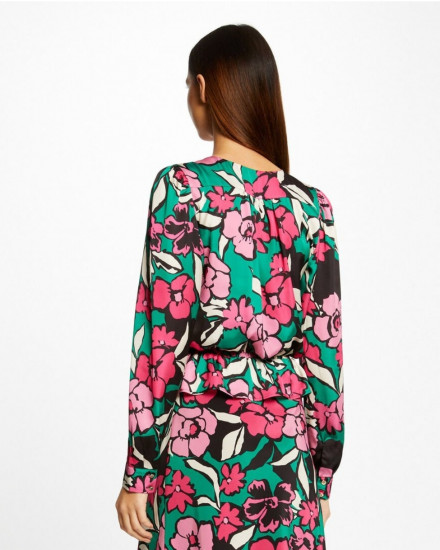 Blouse imprimé floral femme