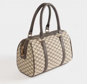 Sac bowling beige femme