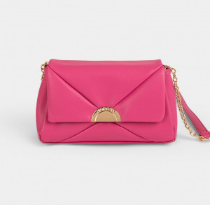 Sac bandoulière rose femme