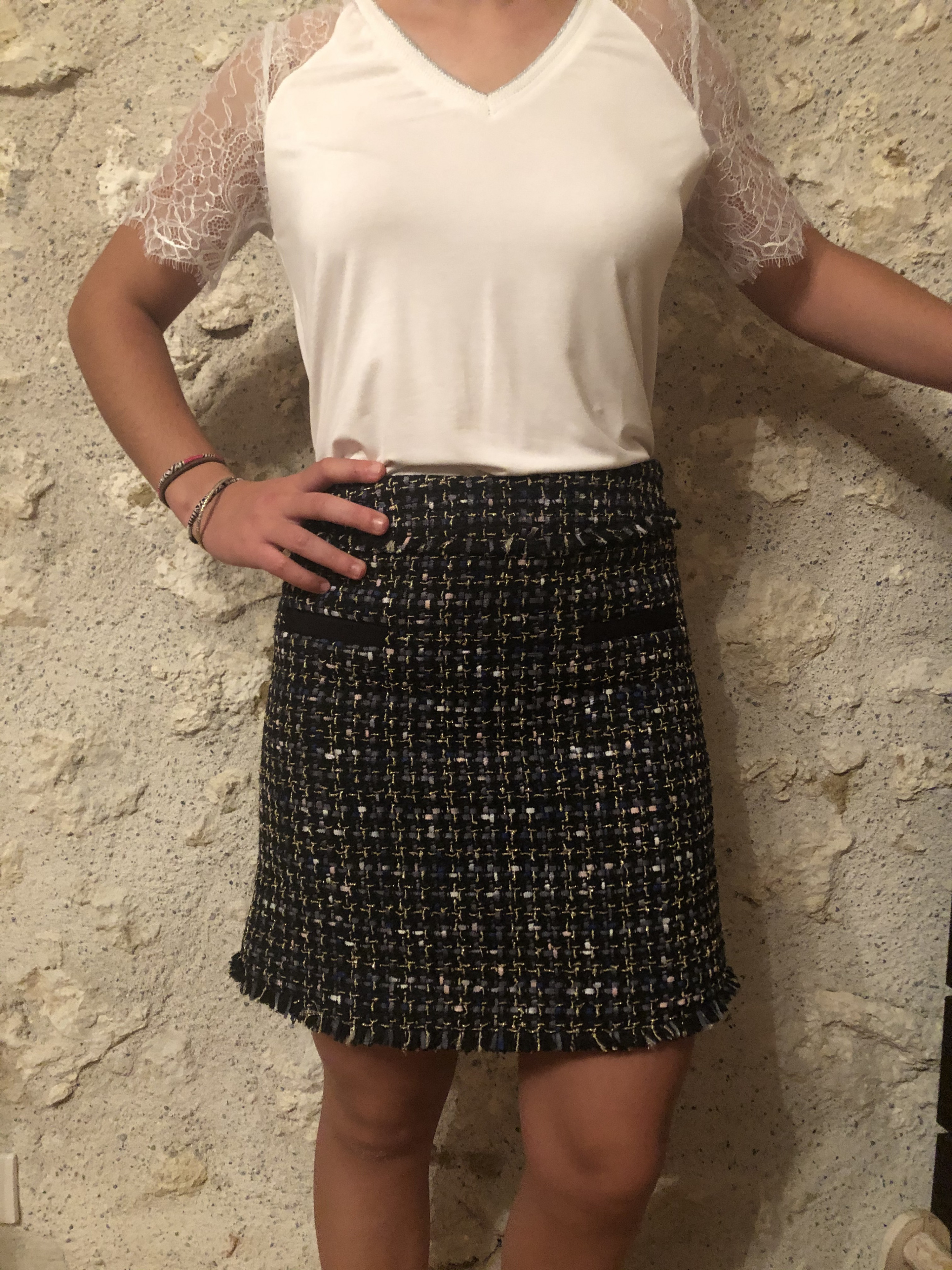 Jupe chanel sales